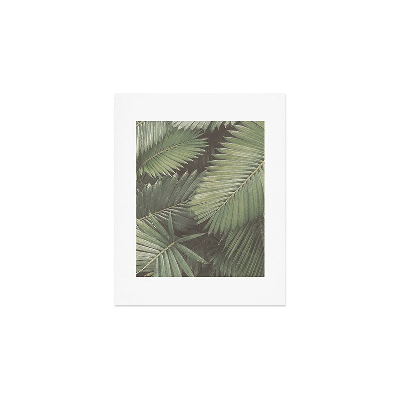 Tropical Leaves Art Print Gallery Image 1
