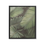 Tropical Leaves Framed Canvas Print Gallery Image 6