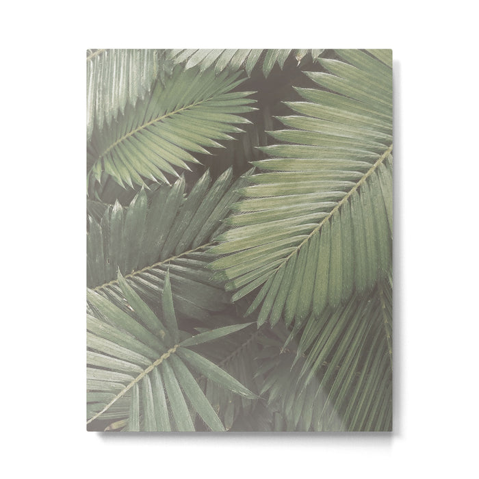 Tropical Leaves Metal Print Gallery Image 1