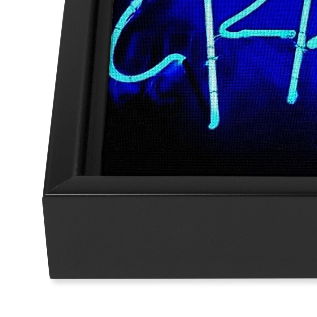 Crazy Framed Canvas Print Gallery Image 2