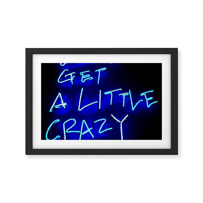 Crazy Framed Art Print Gallery Image 1