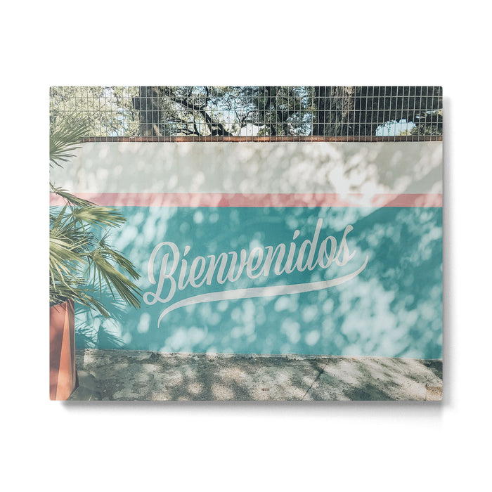 Bienvenidos Mural, Austin Texas Metal Print Gallery Image 1