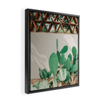 Breezy Prickly Pear  Framed Canvas Print Gallery Image 2