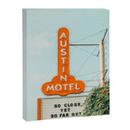 Motel Sign, Austin, Texas Canvas Print Gallery Image 6