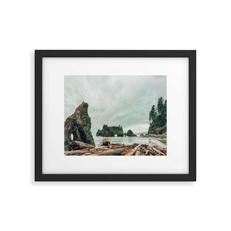 Ruby Beach, Olympic Peninsula, Washington Framed Art Print Gallery Image 5