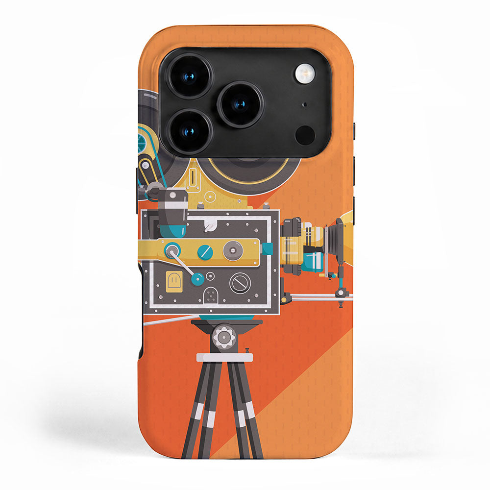 Cine Orange Lens iPhone Case Gallery Image 1