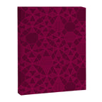 Abstract Minimalism in Raspberry Canvas Print Gallery Image 8