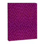 Magenta Dash Canvas Print Gallery Image 8