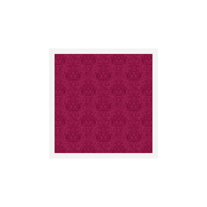 Pineapple Deco // Raspberry Swirl Art Print Gallery Image 1
