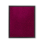 Raspberry Paint Drops Framed Canvas Print Gallery Image 8