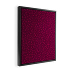 Raspberry Paint Drops Framed Canvas Print Gallery Image 2