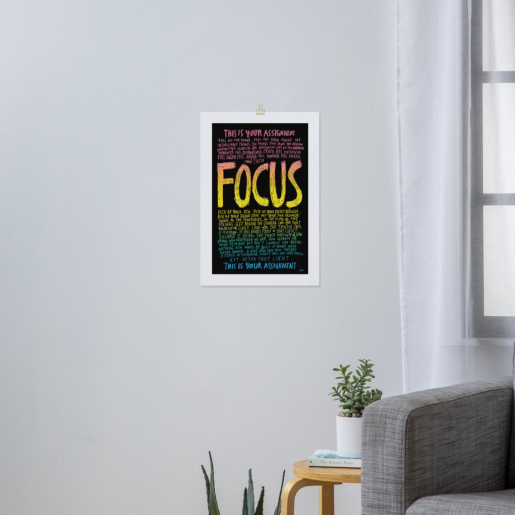 FOCUS 2017, by Courtney Martin and Wendy MacNaughton Art Print Gallery Image 3