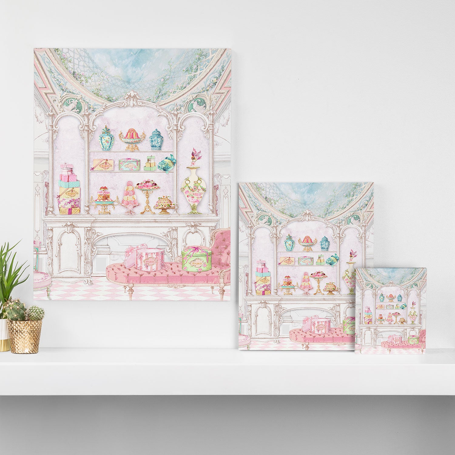 French Patisserie  Canvas Print Gallery Image 3