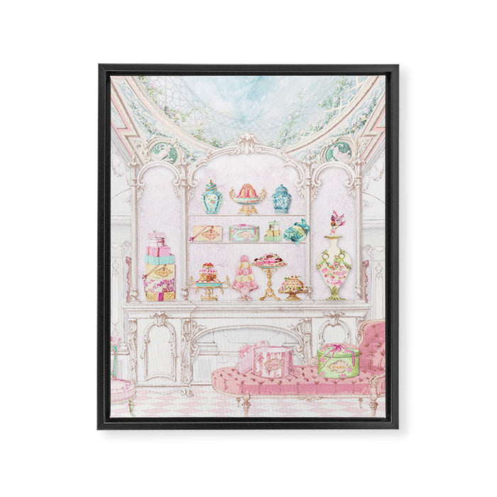 French Patisserie  Framed Canvas Print Gallery Image 1