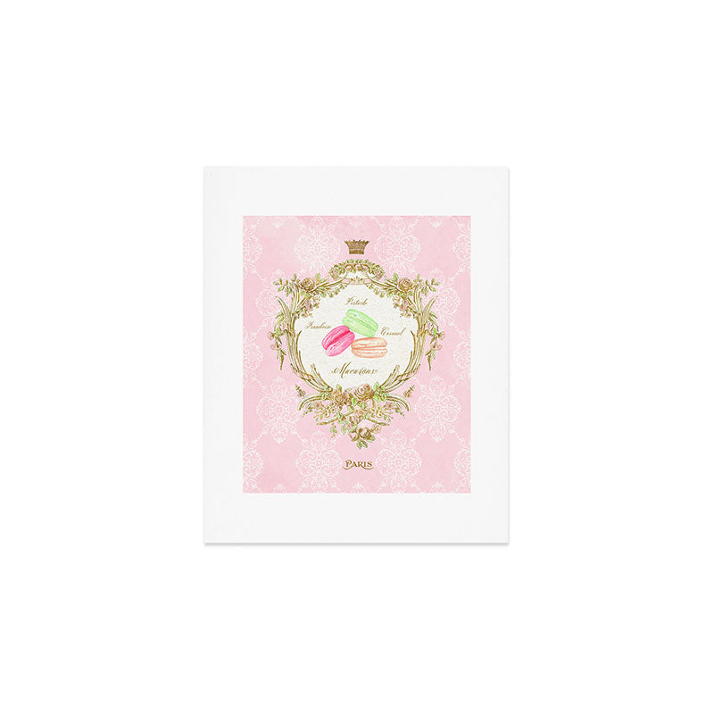 French Patisserie Macarons Art Print Gallery Image 1