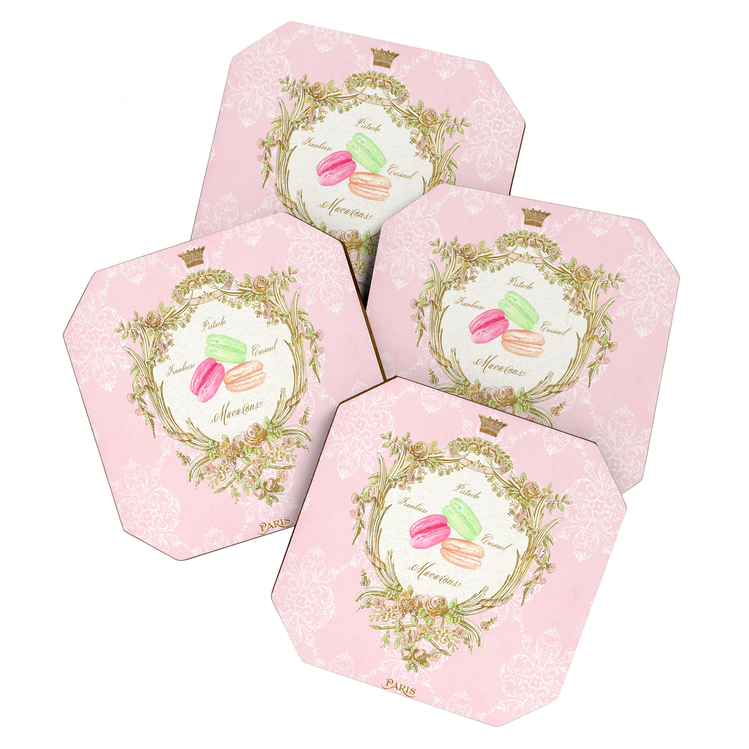 French Patisserie Macarons Coaster Gallery Image 1