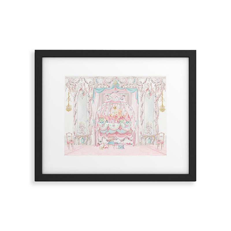 Marie Antoinette and the Cake Crumb and the Pea Framed Art Print Gallery Image 5