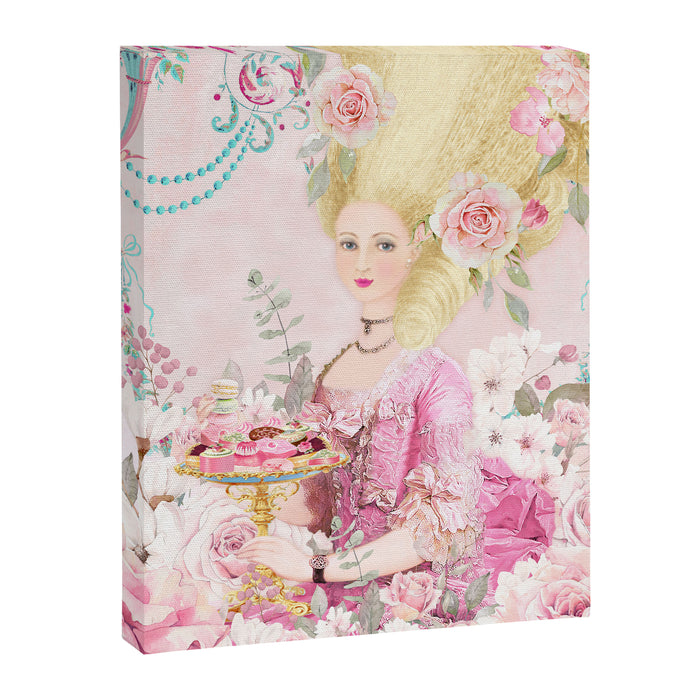 Marie Antoinette Flower Tea Canvas Print Gallery Image 1