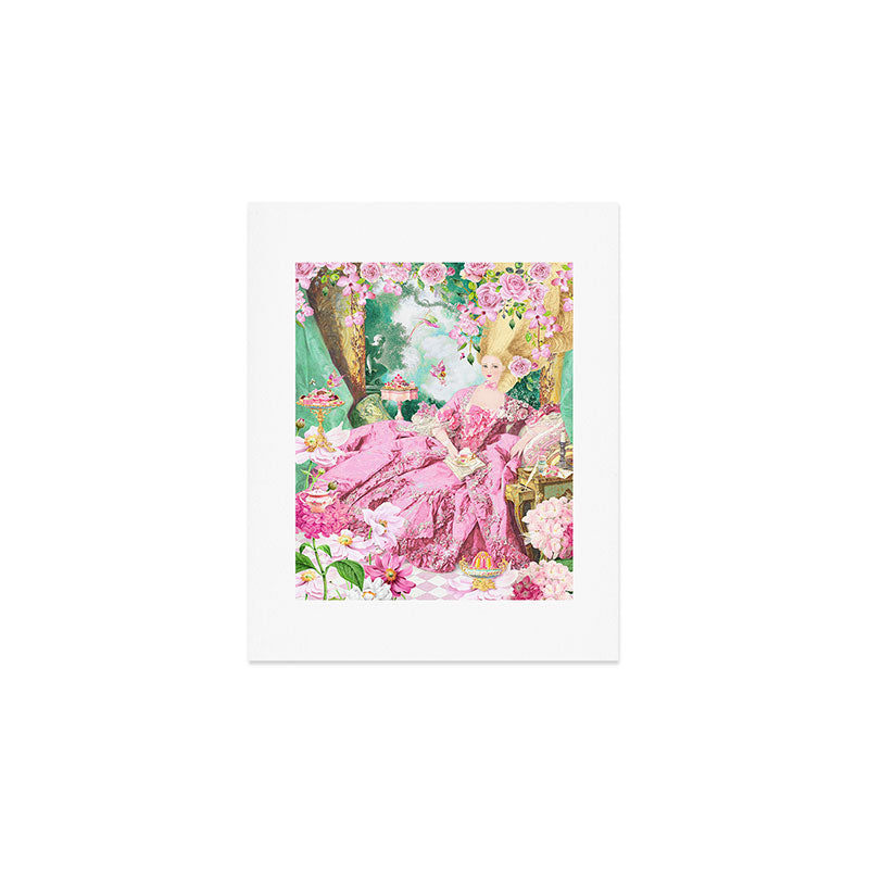 Marie Antoinette Garden Party Art Print Gallery Image 1