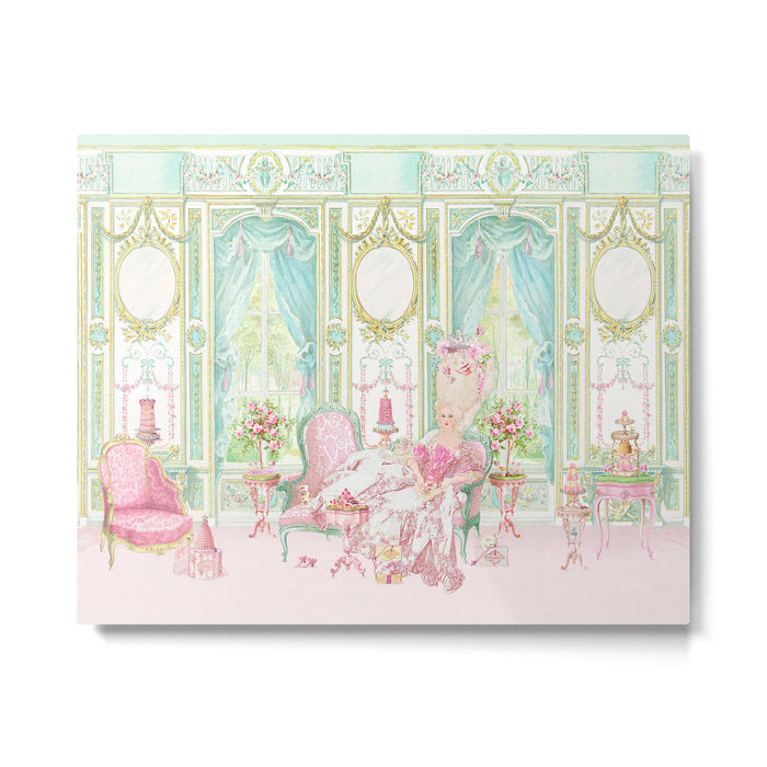 Marie Antoinette, Palace of Versailles, Diorama Metal Print Gallery Image 1