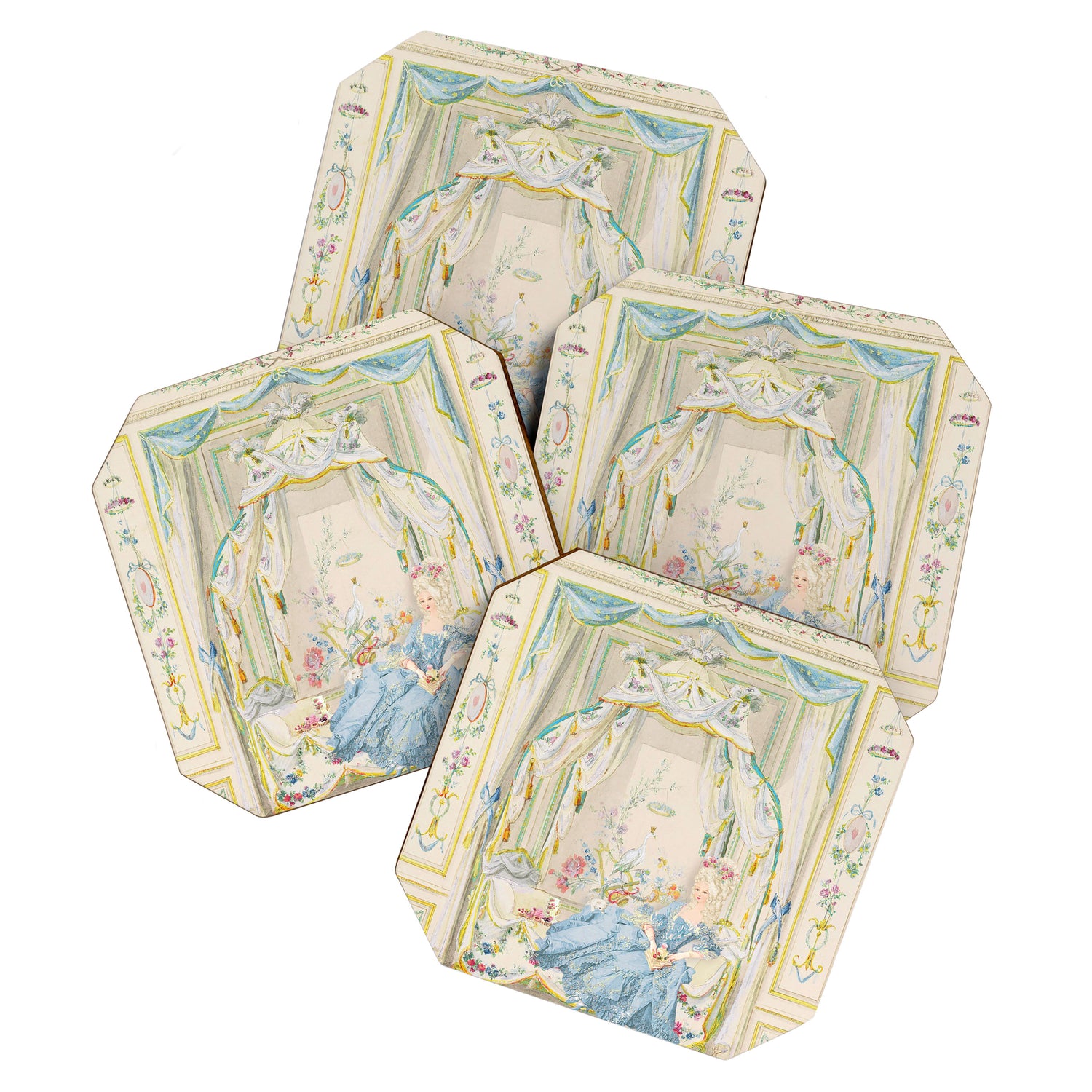 Marie Antoinette Petite Maison Coaster Gallery Image 1