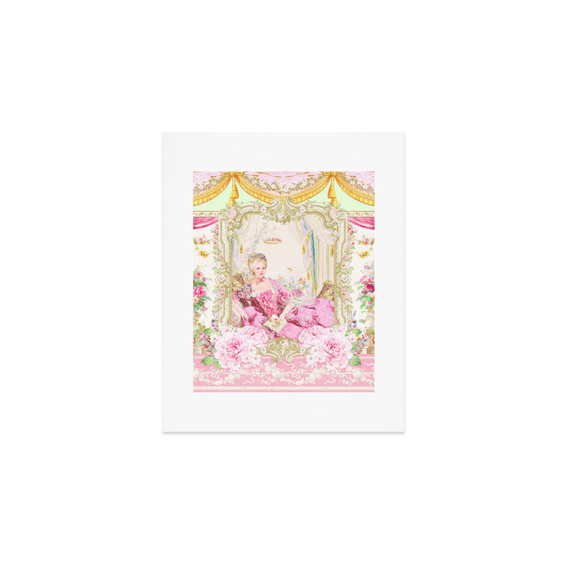 Marie Antoinette Rococo splendour Art Print Gallery Image 1