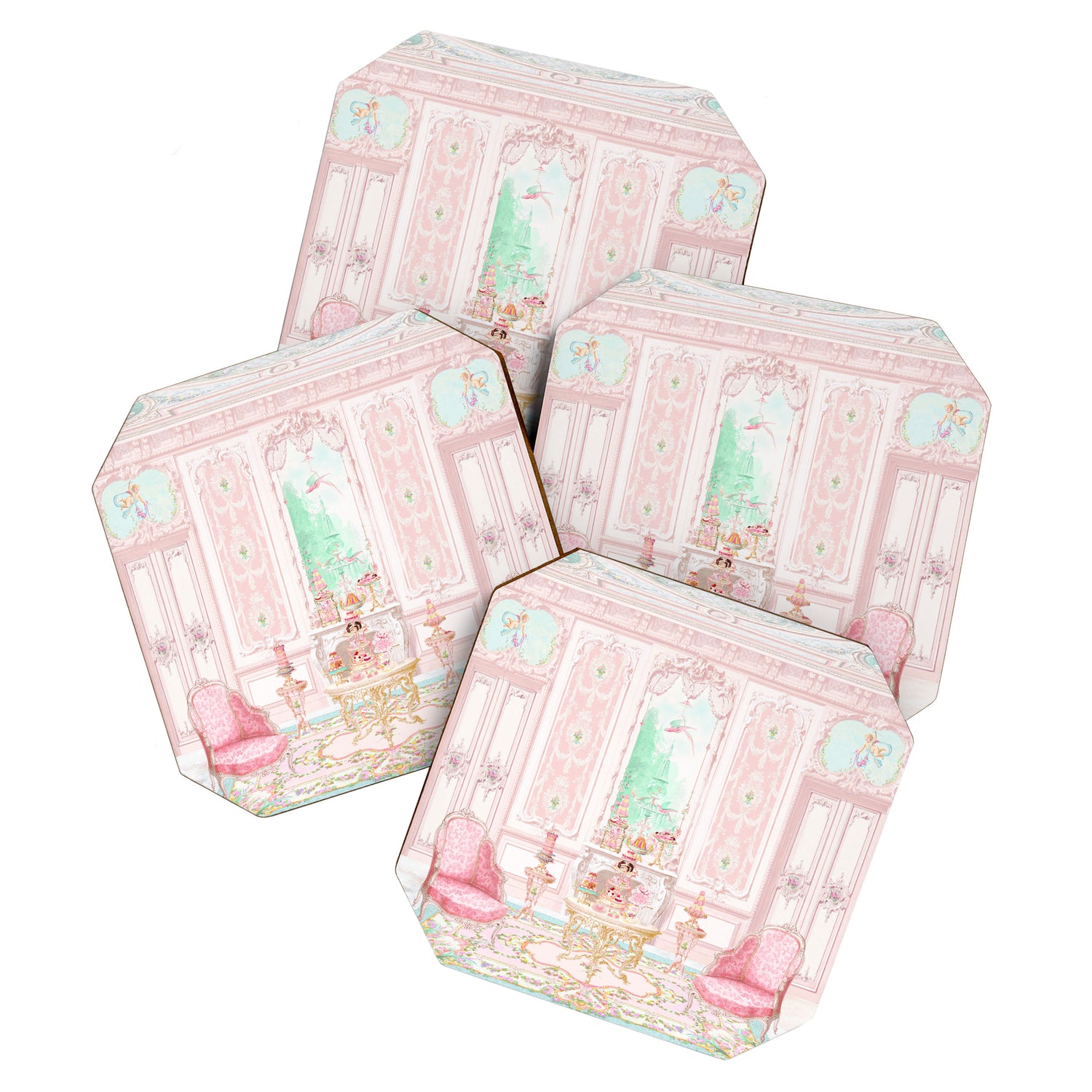 Marie Antoinette Tea in Paris  Coaster Gallery Image 1