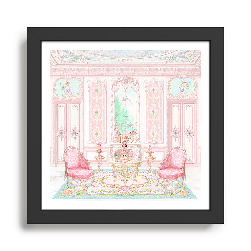 Marie Antoinette Tea in Paris  Framed Art Print Gallery Image 1