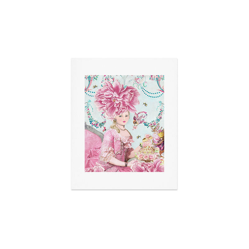 Marie Antoinette Wallflower Art Print Gallery Image 1