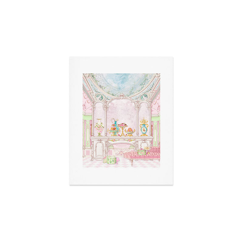 Paris Pink Patisserie Art Print Gallery Image 1