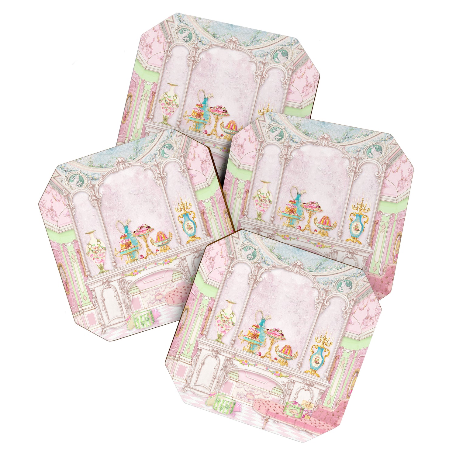 Paris Pink Patisserie Coaster Gallery Image 1