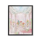 Paris Pink Patisserie Framed Canvas Print Gallery Image 3