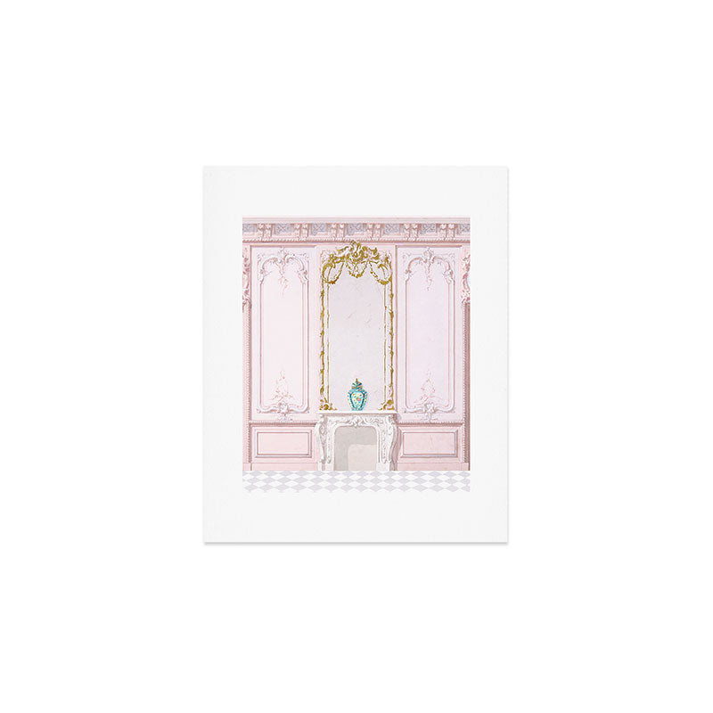 Pink Parisian Apartment Diorama Art Print Gallery Image 1