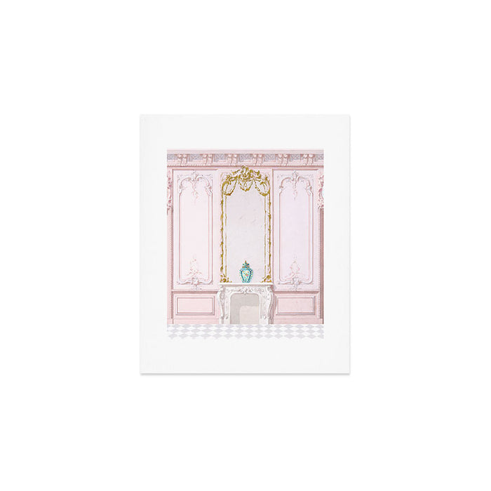 Pink Parisian Apartment Diorama Art Print Gallery Image 1