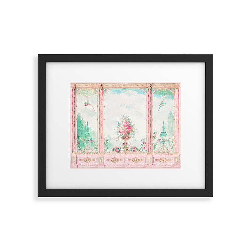 The Enchanted Garden, French Conservatory Framed Art Print Gallery Image 5