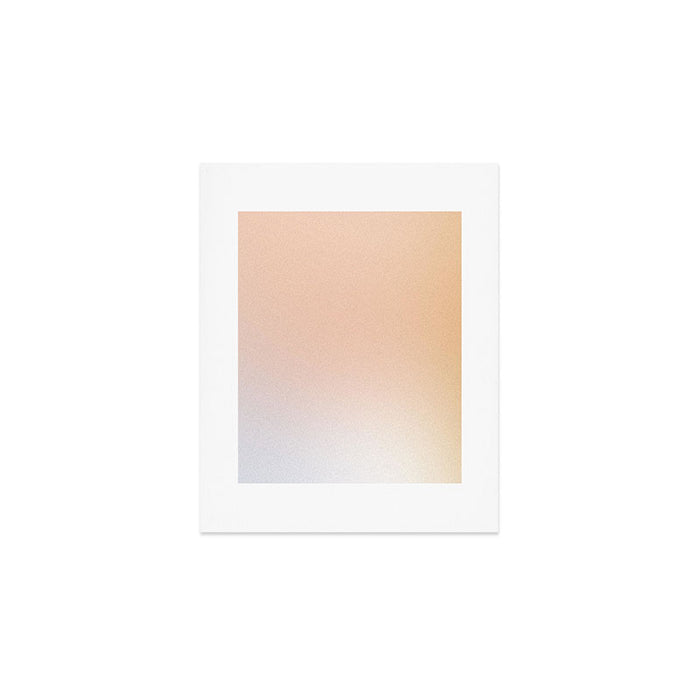 Abstract pastel blurred ombre #5 Art Print Gallery Image 1