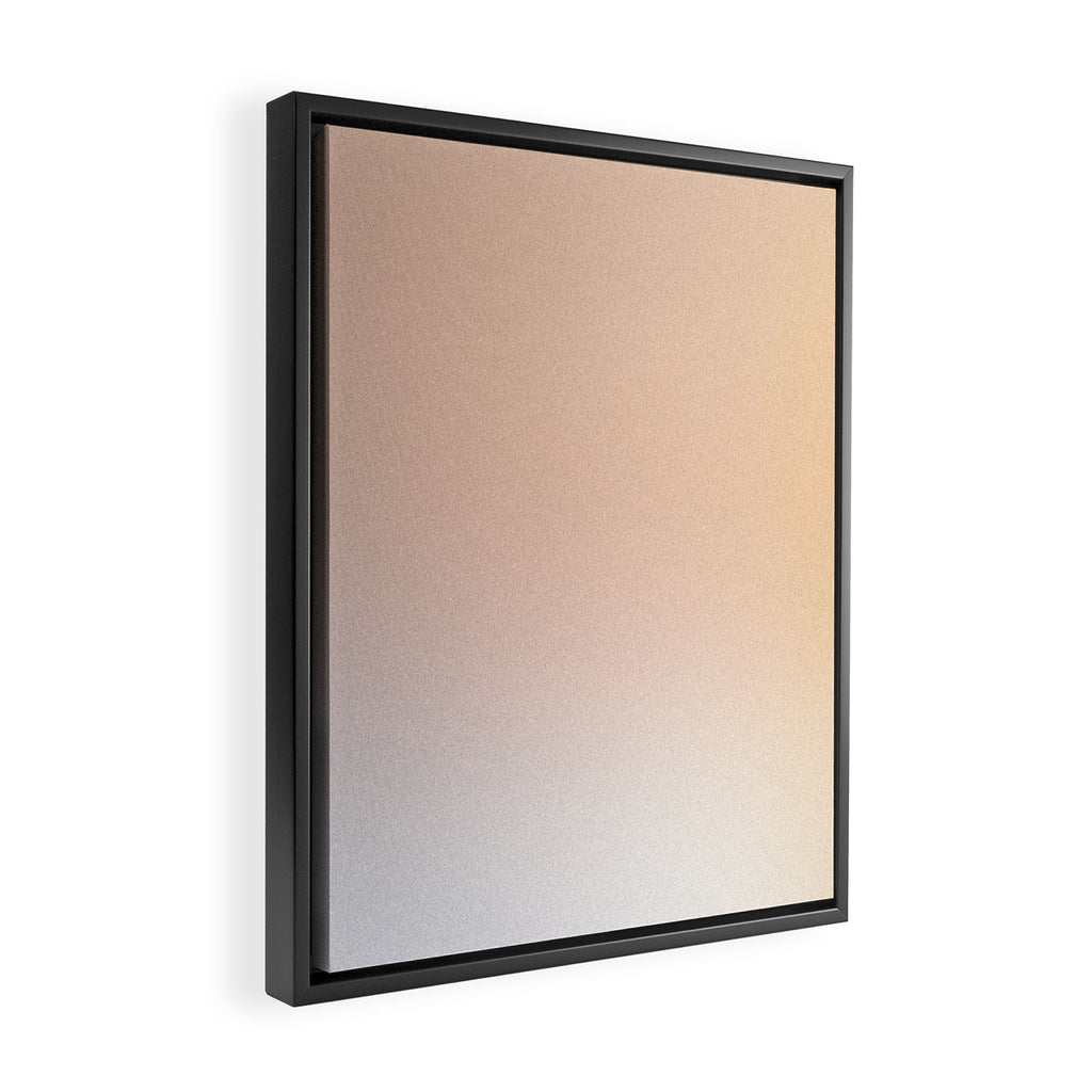 Abstract pastel blurred ombre #5 Framed Canvas Print Gallery Image 2