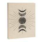 Boho sun and moon Canvas Print Gallery Image 8