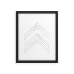 Geometric line art 4 Framed Art Print Gallery Image 6