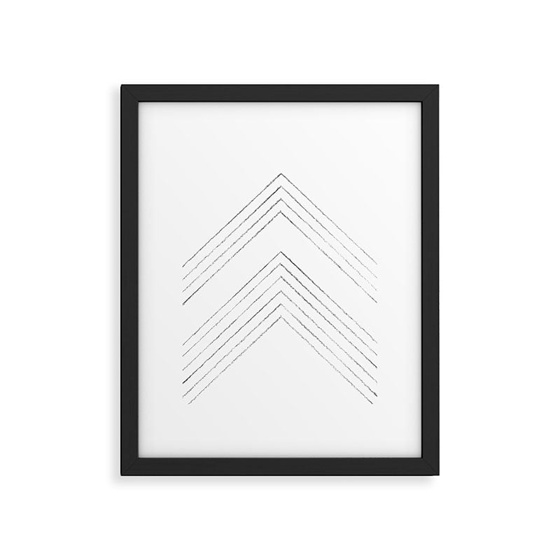 Geometric line art 4 Framed Art Print Gallery Image 6