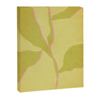 Green and pink botanical abstract Canvas Print Gallery Image 6