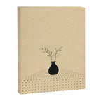 Minimal plant in the vase Canvas Print Gallery Image 6