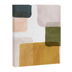Multicolor abstract shapes Canvas Print Gallery Image 6