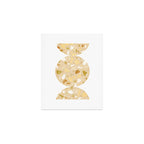 Terrazzo circle shapes Art Print Gallery Image 1