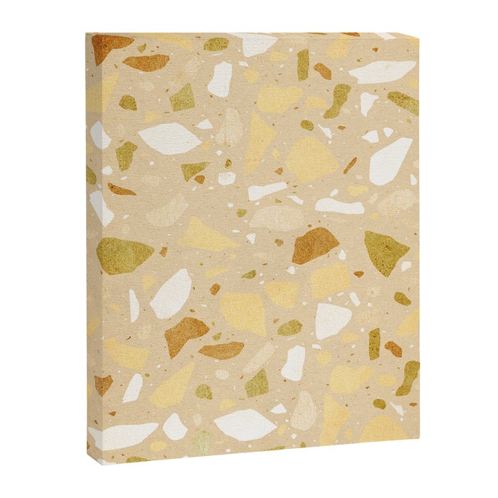 Terrazzo pattern Canvas Print Gallery Image 1