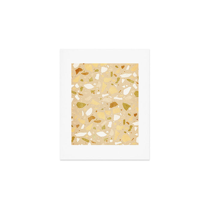 Terrazzo pattern Art Print Gallery Image 1