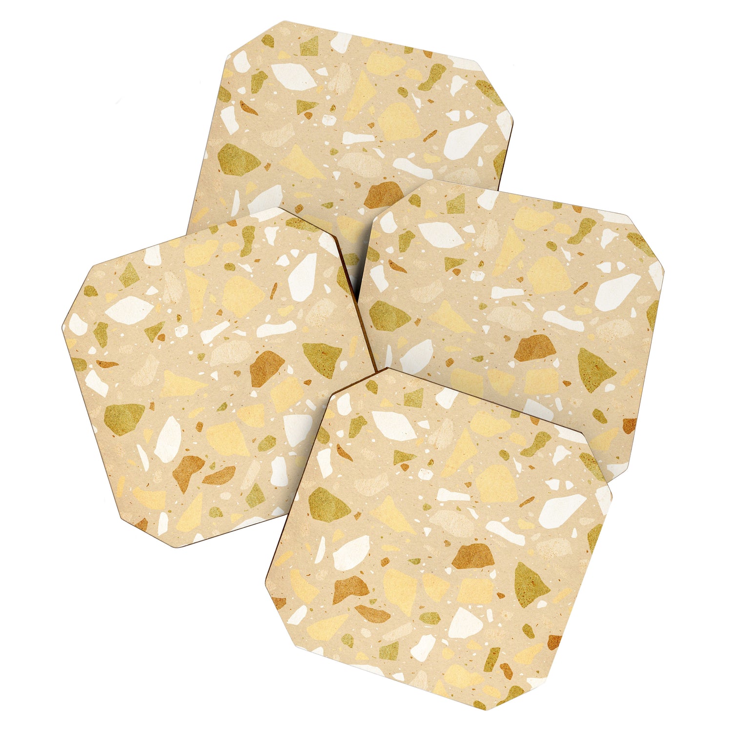 Terrazzo pattern Coaster Gallery Image 1