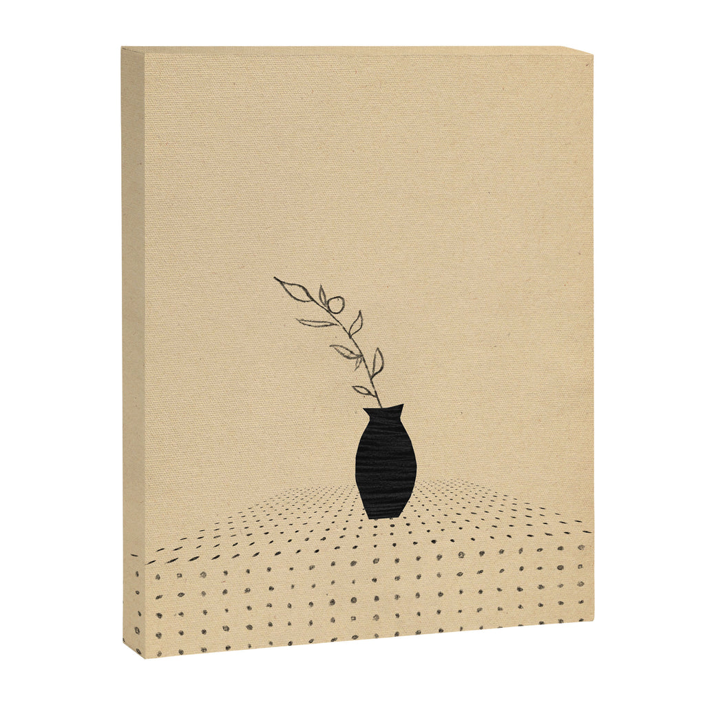 Vase and plant Canvas Print Gallery Image 6