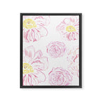 Abstract Flowers #society6 #buyart Framed Canvas Print Gallery Image 8
