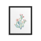 Cactus 2  White #society6 #buyart Framed Art Print Gallery Image 5